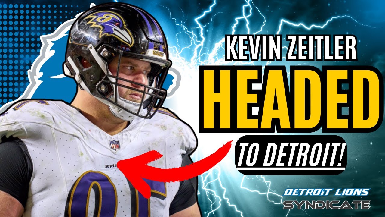 Lions has finally agree to sign Ravens star Kevin Zeitler for $30.5 millions on 1-year deal