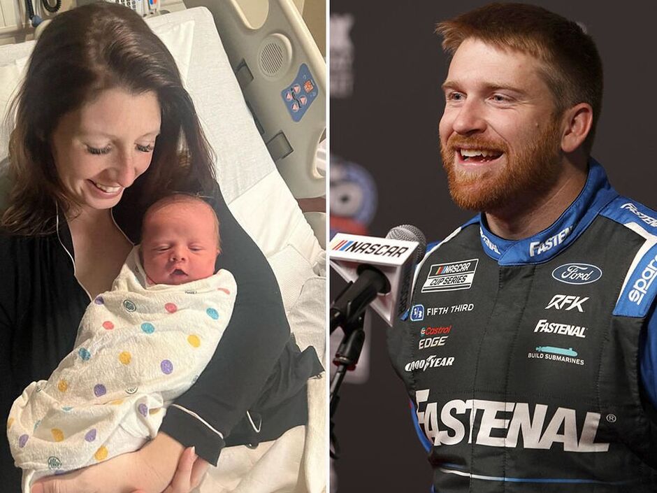 Celebration of a Newborn: NASCAR Star Chris Buescher welcome his second born baby today with His Girlfriend Never see Chris Buescher Happy like this…