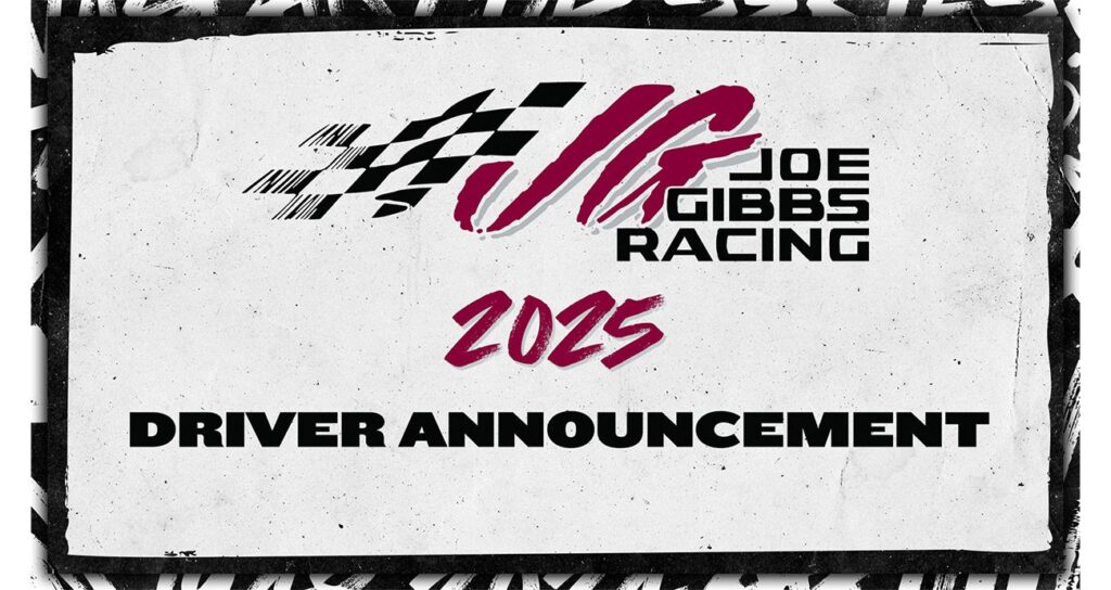 Joe Gibbs Racing Confirms New NASCAR Xfinity Drivers Contract for 2025