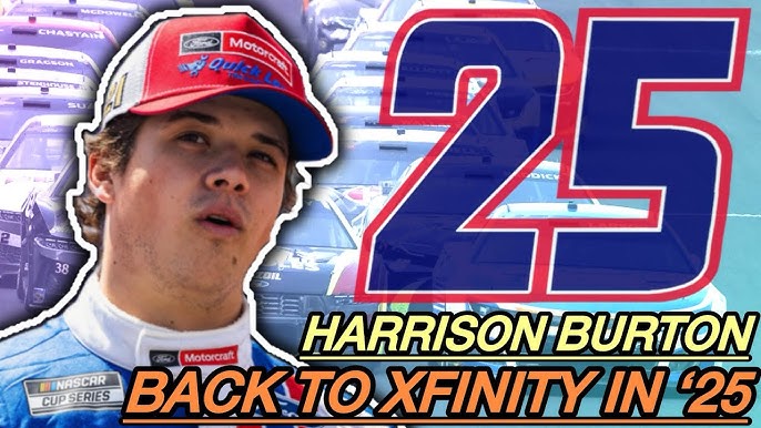 SHOCKING SIGNING NEWS: Harrison Burton Signs $8.56 Million Deal for 2025 NASCAR Xfinity Series Season…