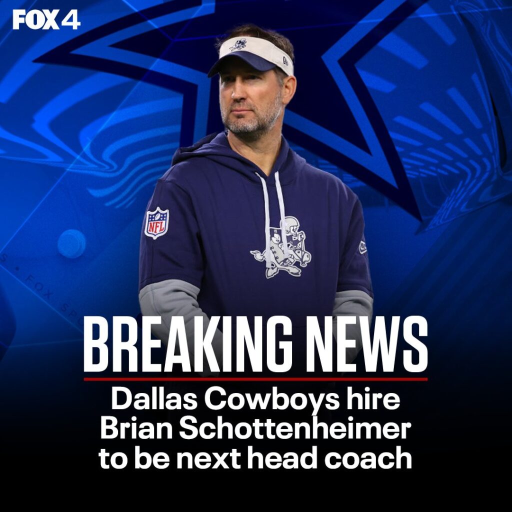 IT'S OFFICIAL The Dallas Cowboys have announced the hiring of Brian