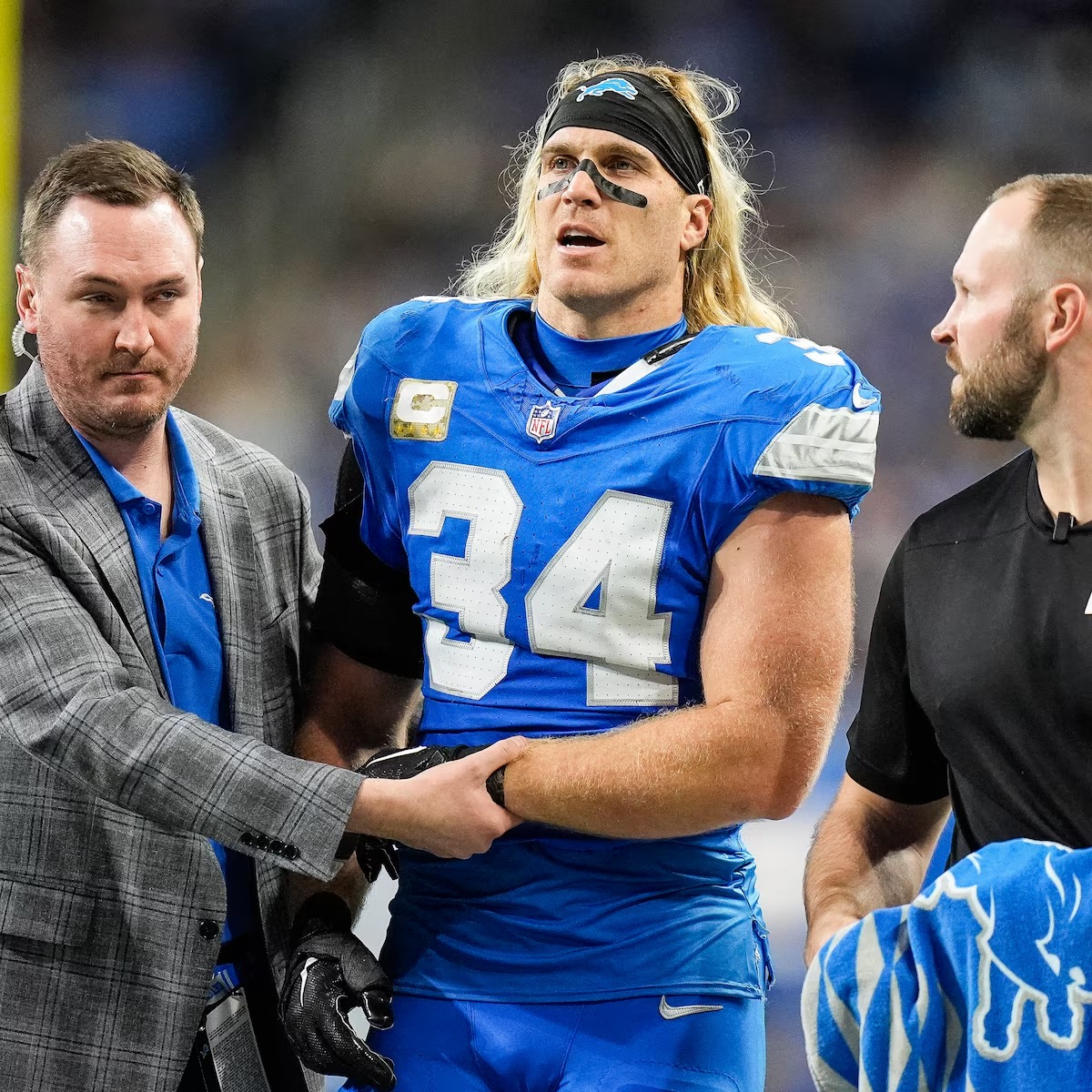 HE IS BACK Detroit Lions' Coaching Staff Aaron Glenn Announced His